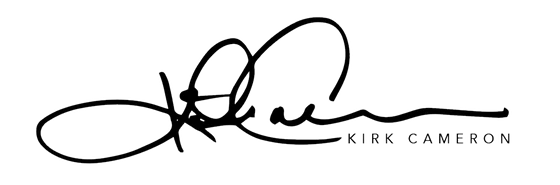 Kirk Cameron signature